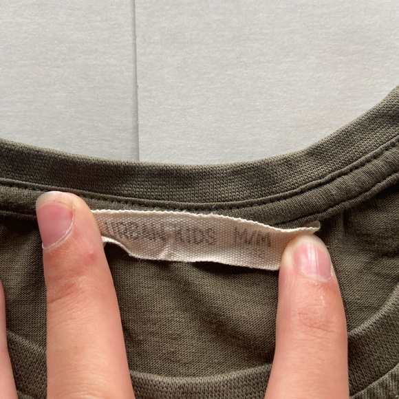 Urban Kids Green Basic Tee - Picture 2 of 4